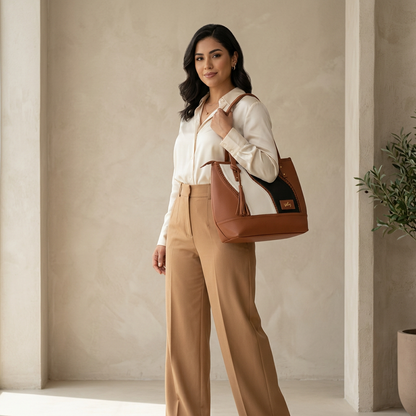 Bolso en Cuero Velez Luna | Descuento Exclusivo